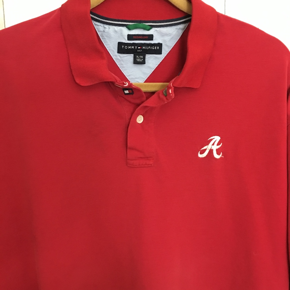 Tommy Hilfiger Alabama Crimson Tide TechnoDry Polo - Picture 4 of 8